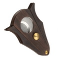 Coupe-Cigare Conquistador Double Lame en Bois — Format Poche