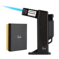Briquet Cigare Chalumeau Torche Butane — Jet Puissant Tempête