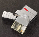 Briquet Cigare Tempête Métal Gunmetal — Double Torche Butane