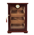 Cave à Cigares Armoire Vitrée Acajou — 200 Cigares