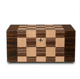 Cave à Cigares Eden — Marqueterie Damier 90 Cigares