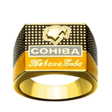 Bague à Cigare Cohiba Carré