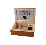 Cave Humidor Cohiba Bois Avec Vitre