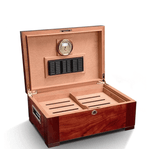 Cave à Cigare Humidor Feuille de Tabac