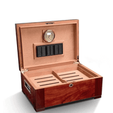 Cave à Cigare Humidor Feuille de Tabac