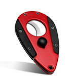 Coupe Cigare Double Lame Automatique Rouge