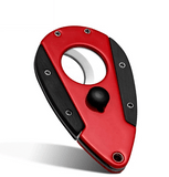 Coupe Cigare Double Lame Automatique Rouge