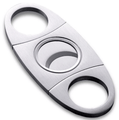 Coupe-Cigare Double Lame en Acier Inoxydable — Format Poche