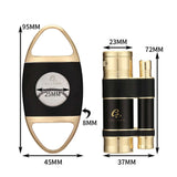 Dimention Briquet + Coupe Cigare