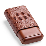 Étui à Cigares Cuir Reptile