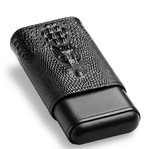 Étui à Cigares Cuir Alligator