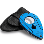 étui en Cuir Coupeur Xikar Bleu Brillant