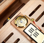 Humidor + Hygromètre + Bois de cèdre